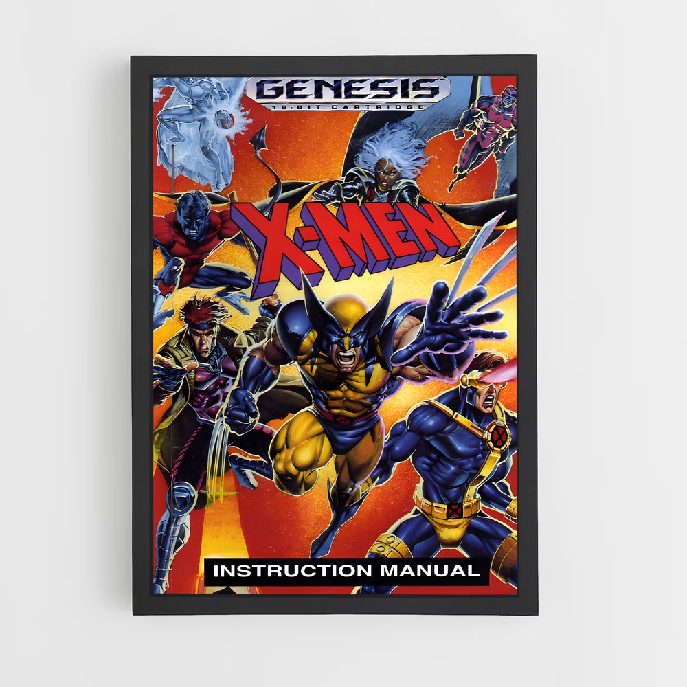 Poster X-Men : Manuel des Héros – affiche Consoles (vue 2)